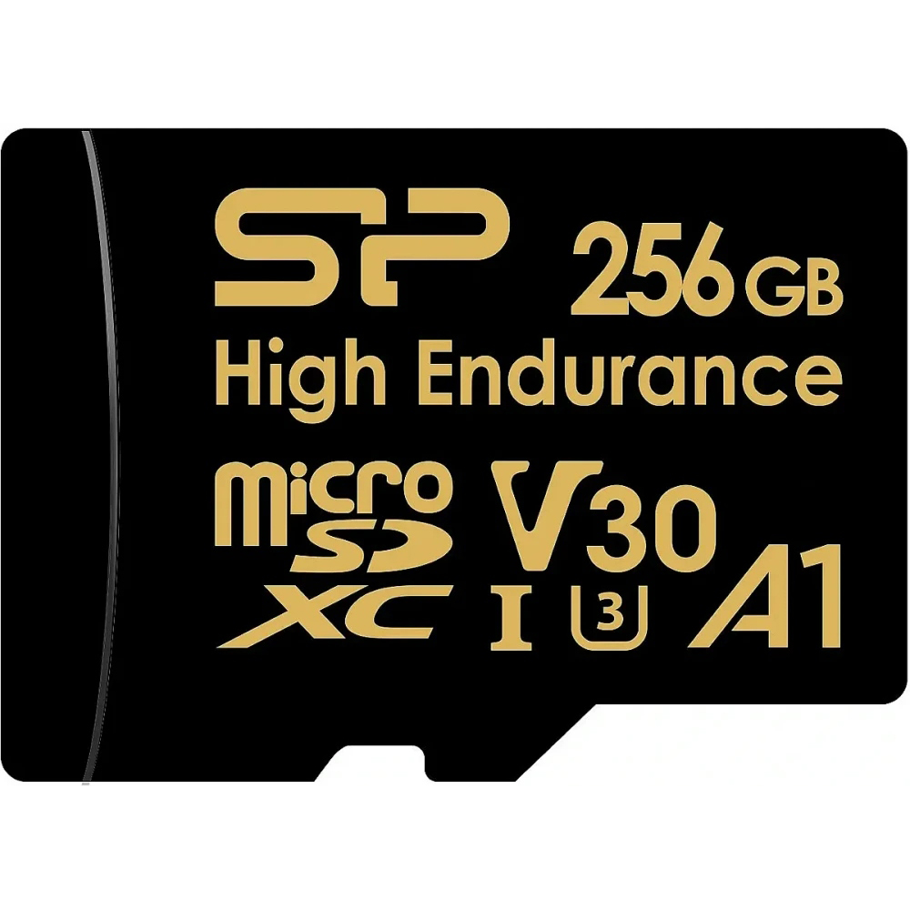 Карта памяти Silicon Power Golden High Endurance MicroSD (SP256GBSTXDV3V1H), 256 Гб детальное изображение - 1