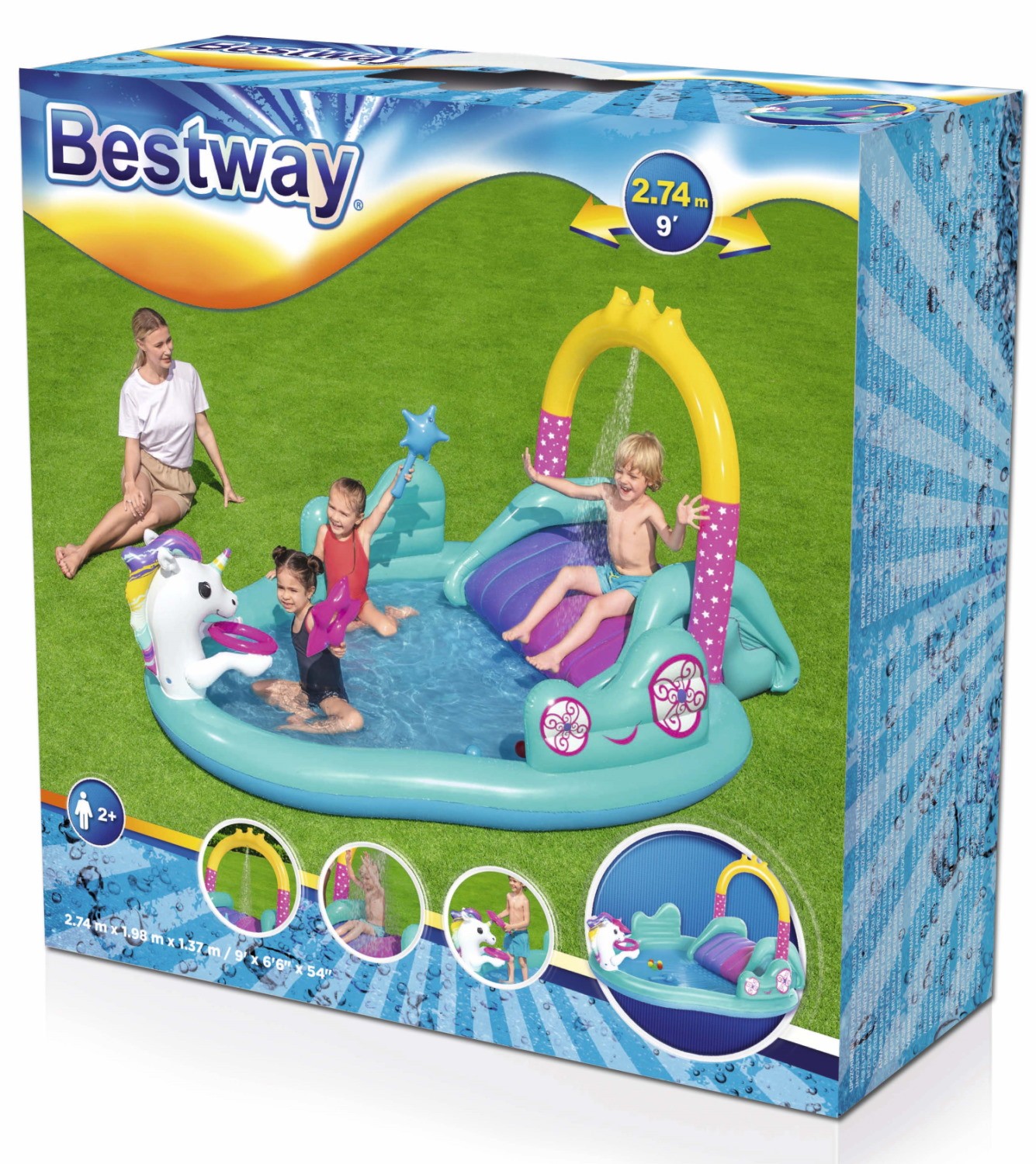 Надувной бассейн Bestway 53097 детальное изображение - 2