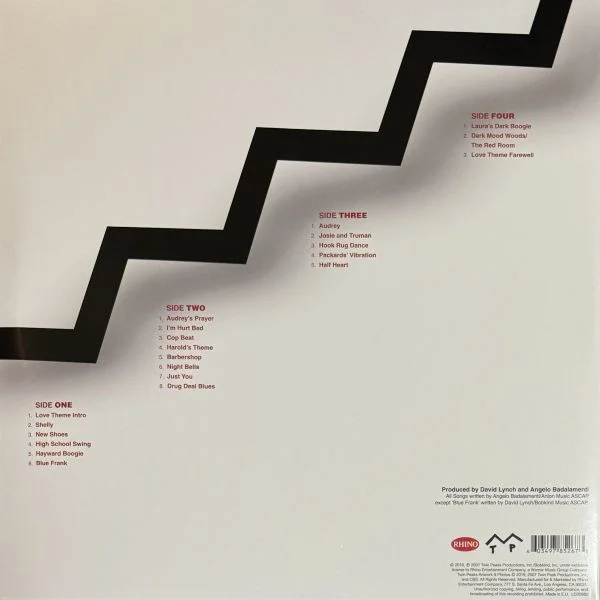 Виниловая пластинка OST – Angelo Badalamenti, David Lynch – Twin Peaks: Season Two Music And More 2LP детальное изображение - 2