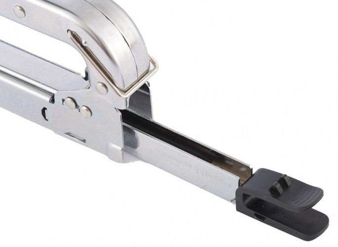 Скобозабиватель ручной GROSS 4-14 мм степлер мебельный регулируемый (handwerker), сталь 41000 детальное изображение - 2