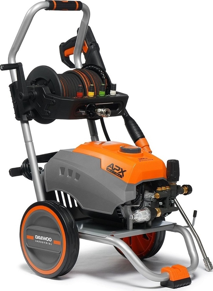 Автомойка DAEWOO DAW 920W, 3 кВт, 200 бар, Серый/Оранжевый №5