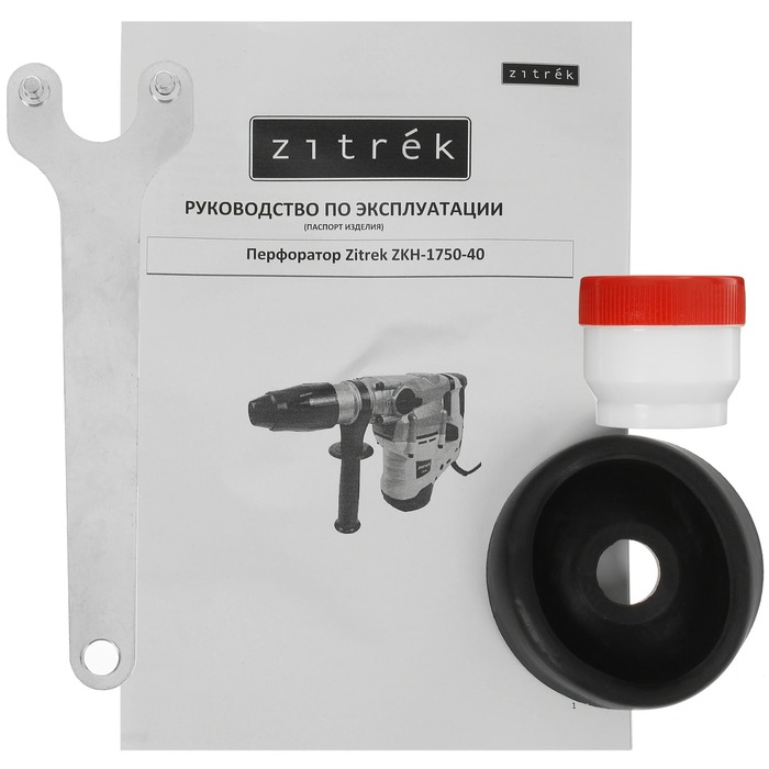 Перфоратор Zitrek ZKH-1750-40, SDS MAX, в кейсе 067-2001, 1750 Вт, 12 Дж, 4200 уд/мин №2