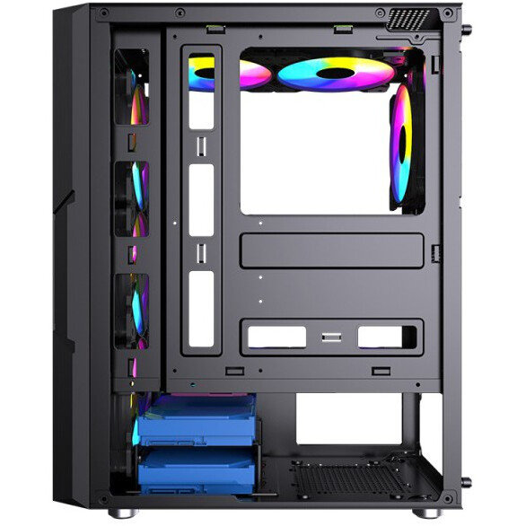 Корпус Powercase Mistral T4B, Черный детальное изображение - 5