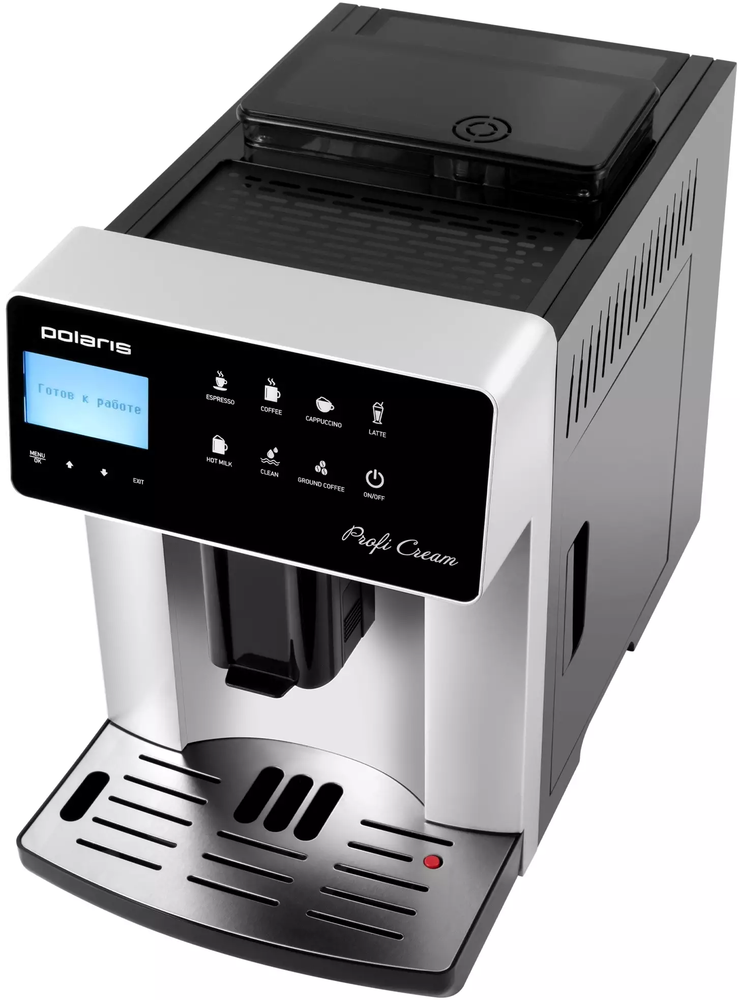 Кофемашина Polaris PACM 2055AC, Черный детальное изображение - 3