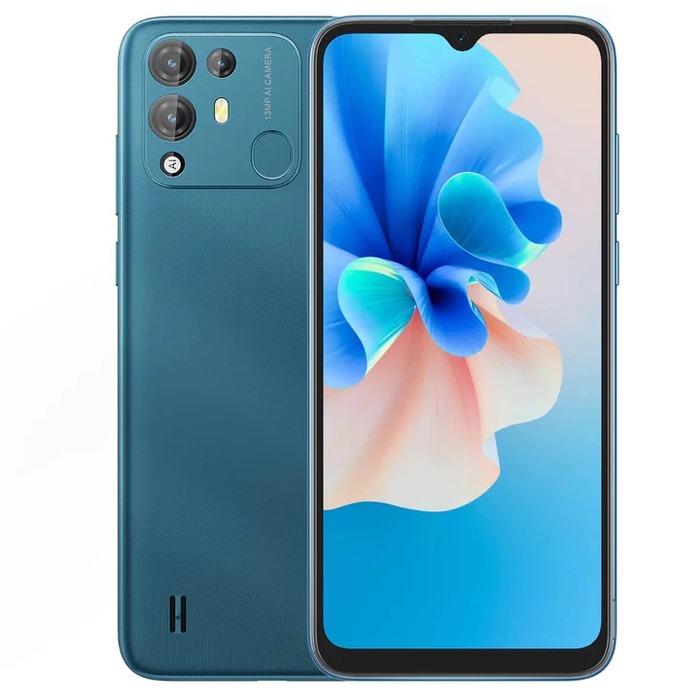 Смартфон Blackview A55 Pro 64 Гб, Синий, Dual nano SIM №1