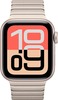 Умные часы Apple Watch SE 3 40 мм, GPS, Starlight Aluminium Case with Natural Link Bracelet, Сияющая звезда/Серебристый вариант - 2