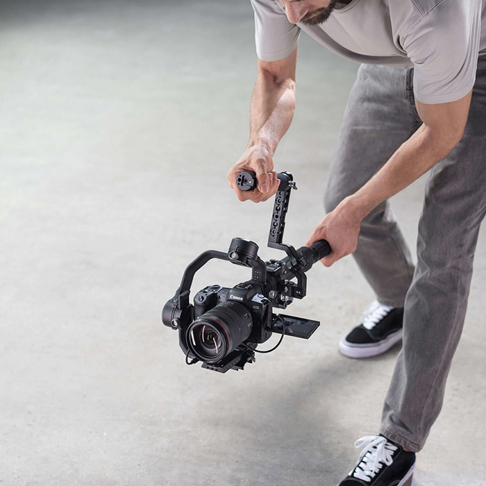 Двуручный держатель DJI R Twist Grip Dual Handle (RS2;RSC2), Черный №5