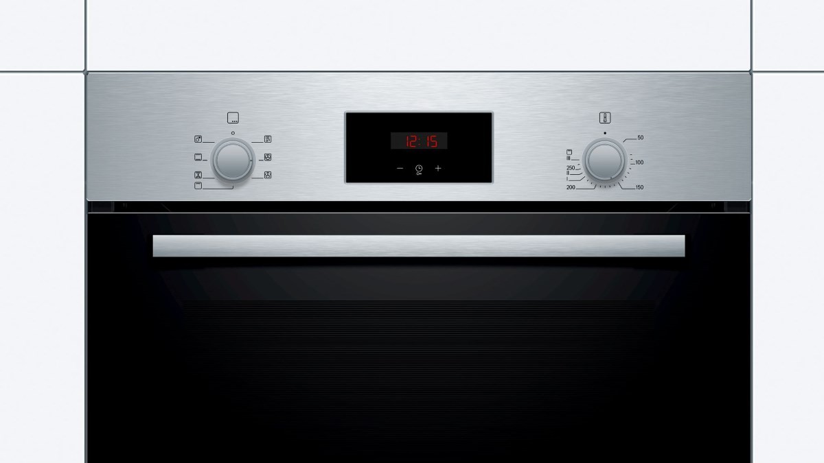Духовой шкаф Bosch HBF 113BR0Q, серый детальное изображение - 5
