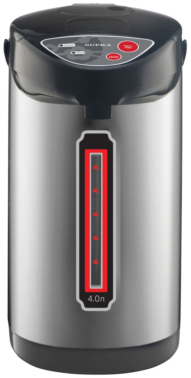 Термопот Supra TPS-4003, Серебряный детальное изображение - 1
