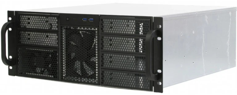 Серверный корпус Procase RE411-D6H8-E-55, без БП, Черный детальное изображение - 1