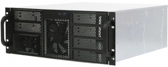 Серверный корпус Procase RE411-D6H8-E-55, без БП, Черный №1
