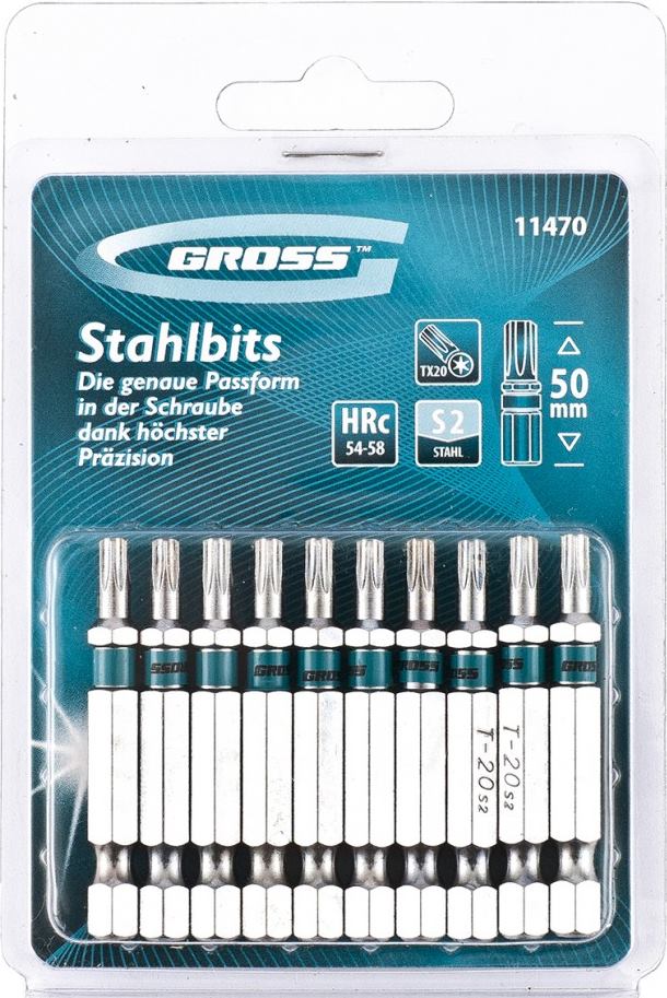 Биты, торцевые головки Gross 11470 детальное изображение - 1