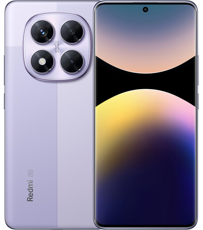 Смартфон Xiaomi Redmi Note 14 Pro 5G 256 ГБ, Фиолетовый, Dual nano-SIM + eSIM №1