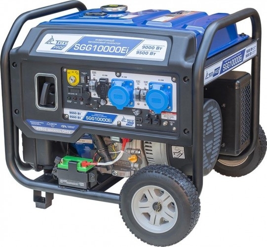 Генератор бензиновый ТСС SGG 10000Ei 060035, 9 кВт, Синий детальное изображение - 1