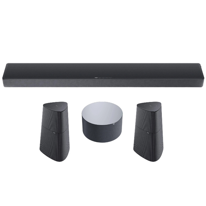 Домашний кинотеатр Loewe klang bar5 mr + klang mr3, Черный №1