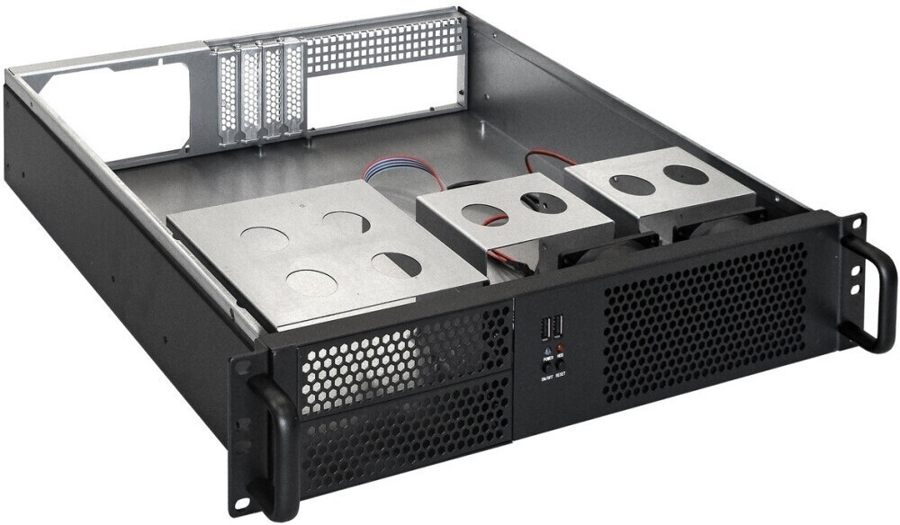 Серверный корпус ExeGate Pro 2U390-04, без БП, Черный детальное изображение - 3