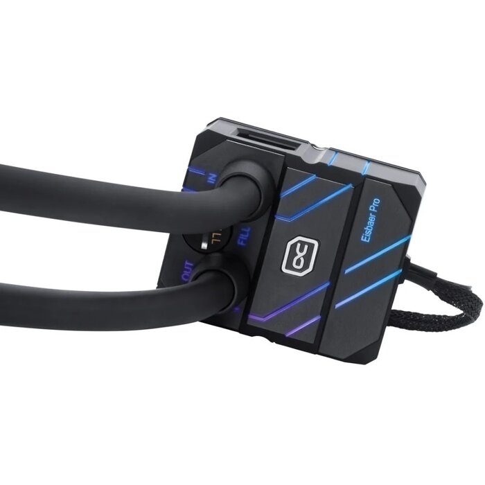 Система жидкостного охлаждения Alphacool Eisbaer Pro Aurora 360 CPU AIO, Черный №5