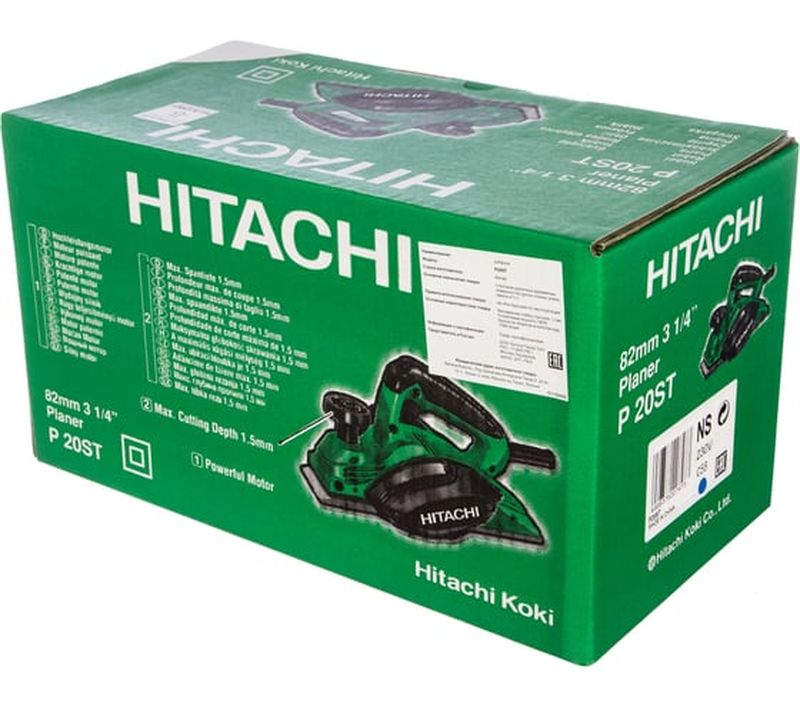 Электрический рубанок HITACHI P20ST, 580 Вт,  Зеленый детальное изображение - 5