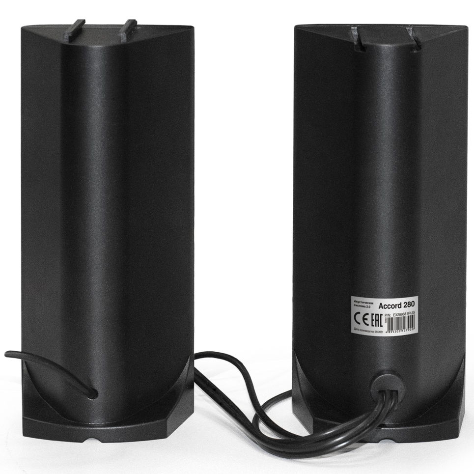 Колонки ExeGate Accord 280, Черный детальное изображение - 4