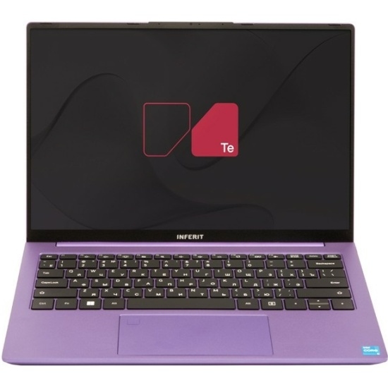 Ноутбук Inferit Compact 14", Intel Core i5 1240P, RAM 16 ГБ, Фиолетовый, SSD 512 ГБ, Intel Iris Xe Graphics, Windows 11 Home детальное изображение - 1