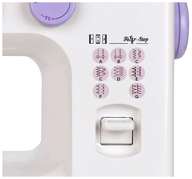 Швейная машина Janome VS 52, Белый детальное изображение - 2