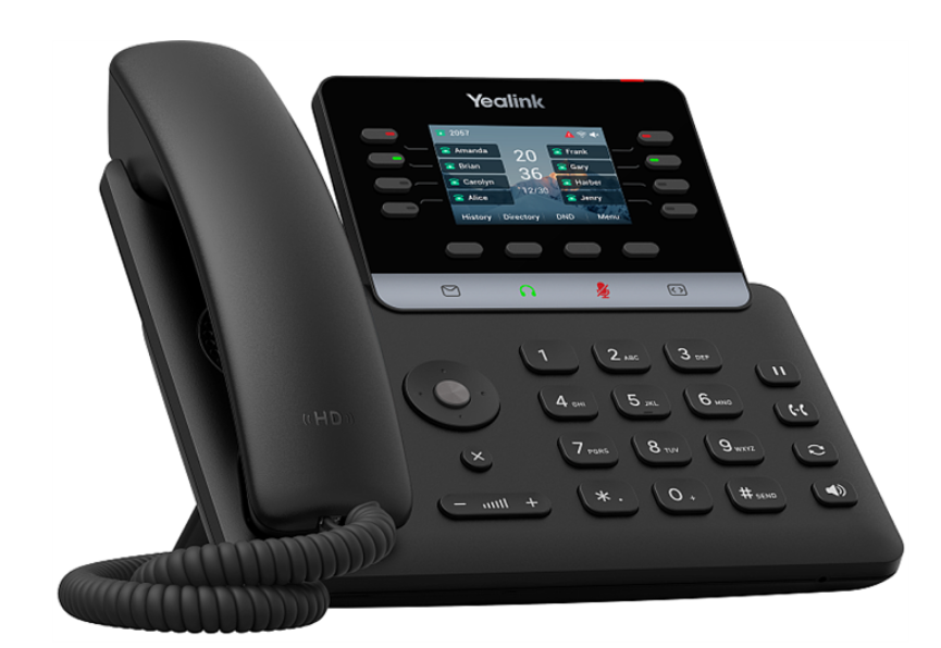 VoIP-телефон Yealink SIP-T73W, Черный детальное изображение - 2