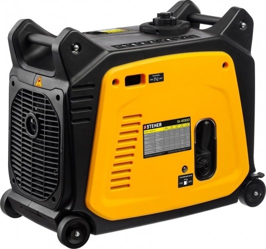 Генератор бензиновый STEHER GI-4000, 3 кВт, Желтый детальное изображение - 2