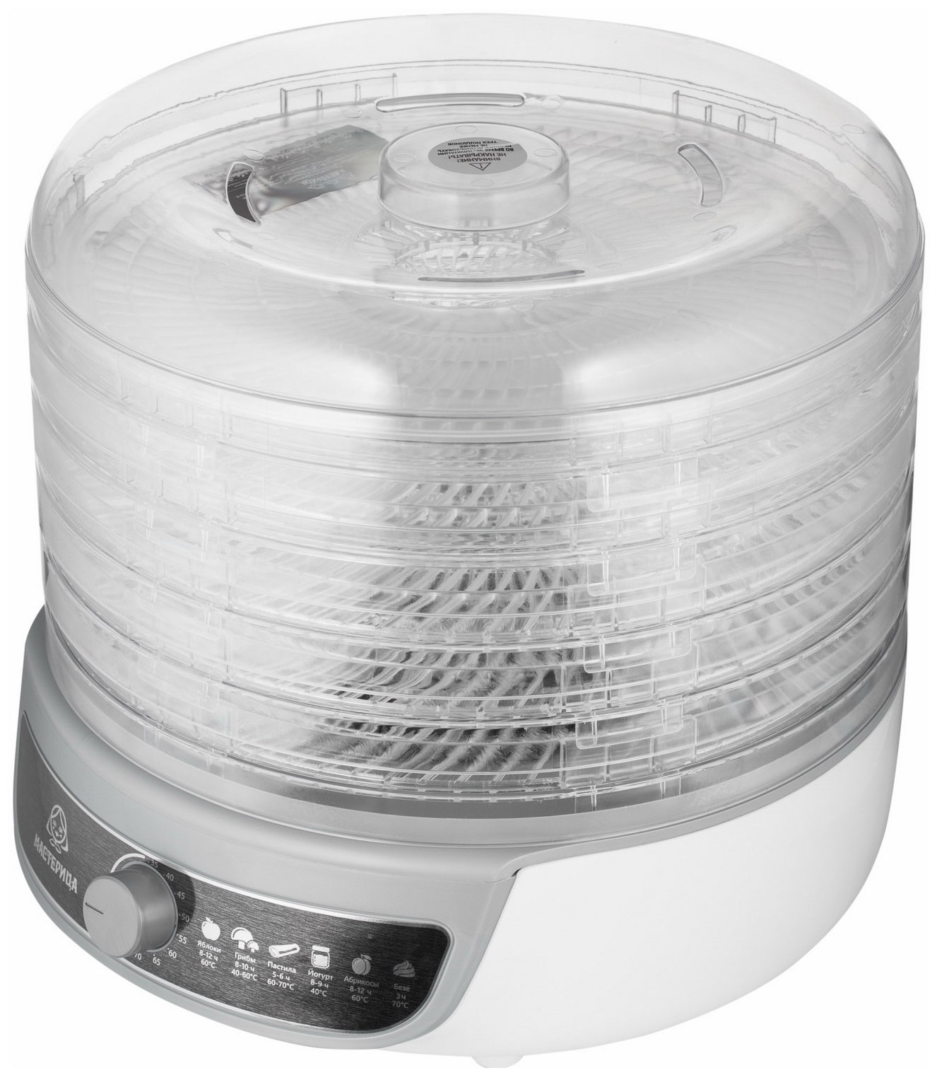 Сушилка для овощей Мастерица EFD-1002VM, 600 Вт, Белый детальное изображение - 2