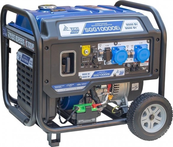 Генератор бензиновый ТСС SGG 10000Ei 060035, 9 кВт, Синий детальное изображение - 8