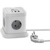 Сетевой фильтр Ritmix RM-242C, 2 м, Белый вариант - 1