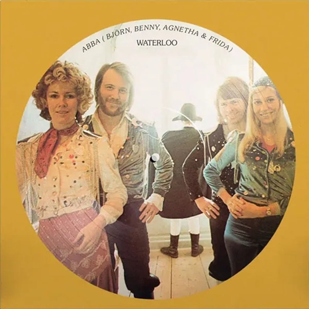 Виниловая пластинка ABBA - Waterloo (picture) детальное изображение - 1