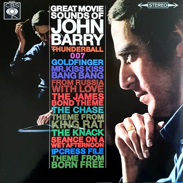 Виниловая пластинка John Barry & His Orchestra – The Great Movie Sounds Of John Barry LP детальное изображение - 1