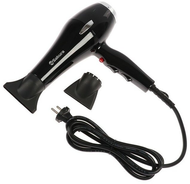 Фен Sakura SA-4038BK, Черный детальное изображение - 2