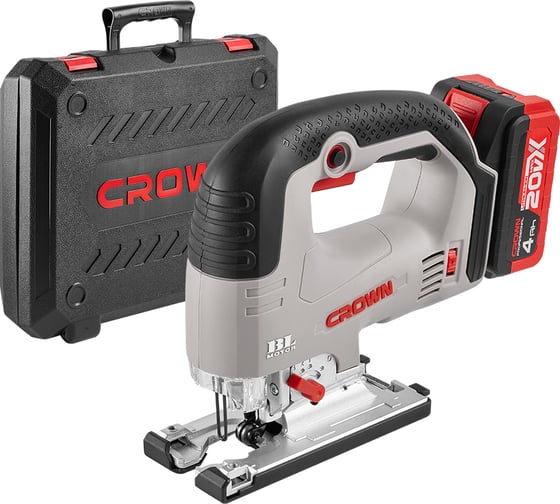 Аккумуляторный лобзик Crown CT25003HX-4 BMC, 20 В, 26 мм, 180 Вт детальное изображение - 1
