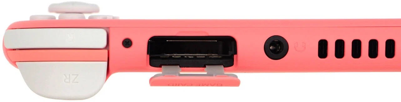Портативная приставка  Nintendo Switch Lite 32 ГБ, Коралловый детальное изображение - 3