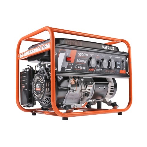Генератор бензиновый PATRIOT GRS 6500 476102266, 5 кВт, Оранжевый детальное изображение - 3