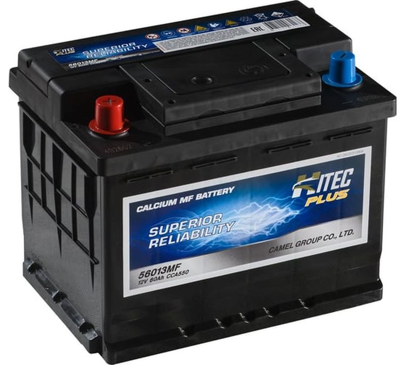 Аккумулятор HITEC 56013MF, Прямая Поляроность, 67287, 60 А·ч детальное изображение - 1