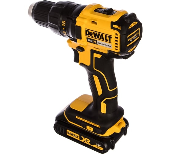 Аккумуляторная дрель-шуруповерт DeWALT DCD777S2TC-QW, 18 В, 65 Нм, 1.5 А·ч детальное изображение - 4