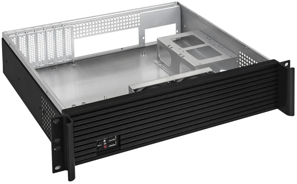 Серверный корпус ExeGate Pro 2U350-01, без БП, Черный детальное изображение - 2