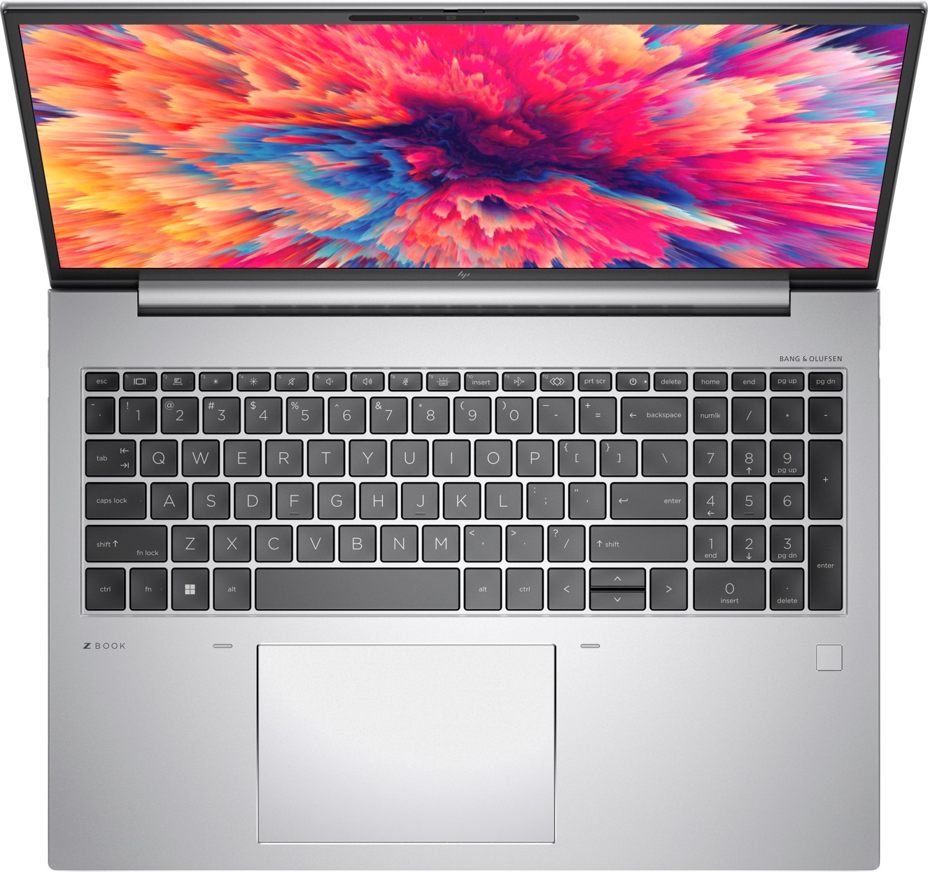 Ноутбук HP ZBook Firefly 16 G9, 6B888EA, Intel Core i7 1255U, RAM 16 ГБ, Серебристый, SSD 512 ГБ, NVIDIA Quadro T550, Windows 11 Professional детальное изображение - 4