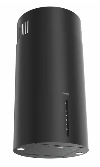 Вытяжка Korting KHA 39970 N Cylinder, Черный детальное изображение - 2