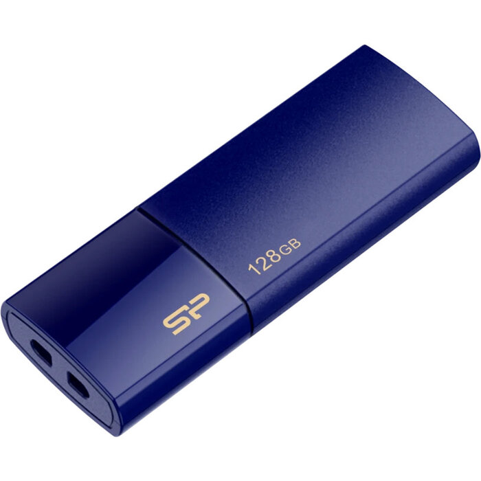 USB Flash накопитель Silicon Power Blaze B05 (SP128 ГБUF3B05V1D) 128 ГБ, синий №2