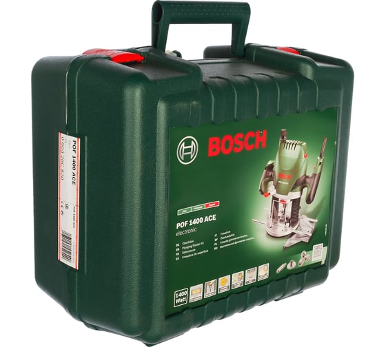 Фрезер Bosch POF 1400 ACE 0.603.26C.820, 1400 Вт, Зеленый детальное изображение - 10