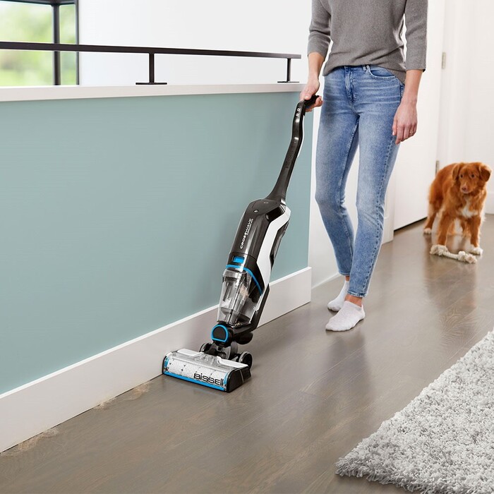 Пылесос вертикальный BISSELL Cordless Crosswave Max 2765-N, Черный №5