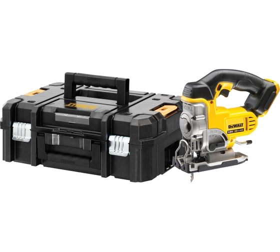 Аккумуляторный лобзик Dewalt DCS331NT, 3000 ход/мин, 26 мм, без АКБ и ЗУ, в кейсе TSTAK DCS331NT-XJ, 18 В, 26 мм, 200 Вт детальное изображение - 1