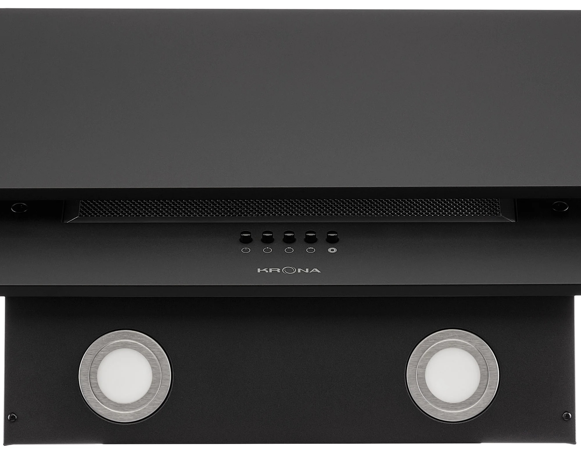 Вытяжка Krona OLLY 600 black PB, Черный детальное изображение - 4