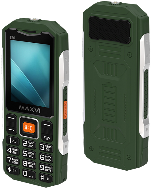 Мобильный телефон MAXVI T20, 32 Мб, Черный, Dual mini-SIM детальное изображение - 1