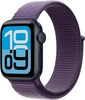 Умные часы Apple Watch SE 3 40 мм, GPS, Midnight Aluminium Case with Purple Fog Sport Loop, Полуночный черный/Лиловый туман вариант - 1