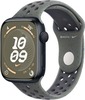 Умные часы Apple Watch Series 9 Midnight Aluminum Case GPS + Cellular with Nike Sport Band Cargo Khaki, 41 mm, Карго хаки вариант - 1