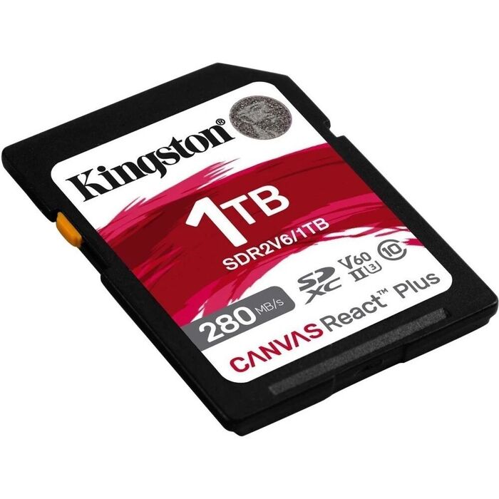 Карта памяти Kingston Canvas React Plus SD (SDR2V6/1TB), 1 Тб №2